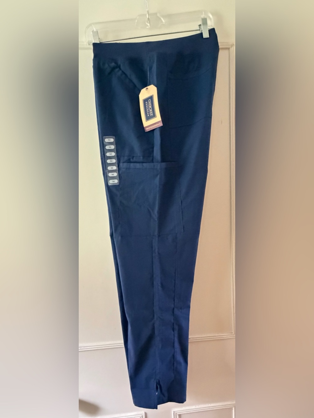 Women’s Navy Cargo Scrub Pants